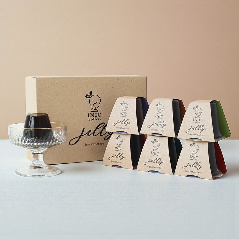 Beans Aroma コーヒーゼリー ギフトボックス 6個入り | INIC coffee